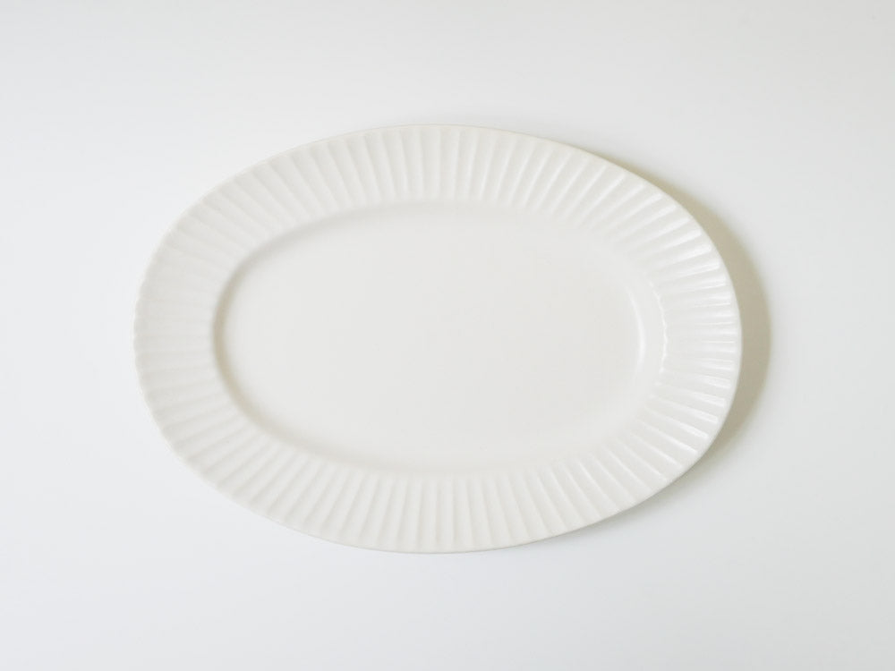 【SAKUZAN】Stripe 丸皿/オーバル