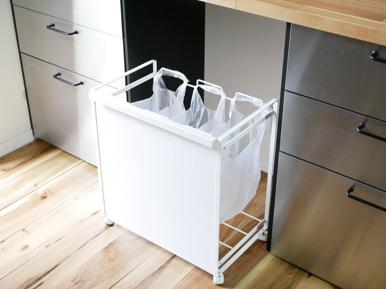 【tower/タワー tosca/トスカ】目隠し分別ダストワゴン