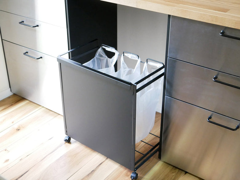 【tower/タワー tosca/トスカ】目隠し分別ダストワゴン