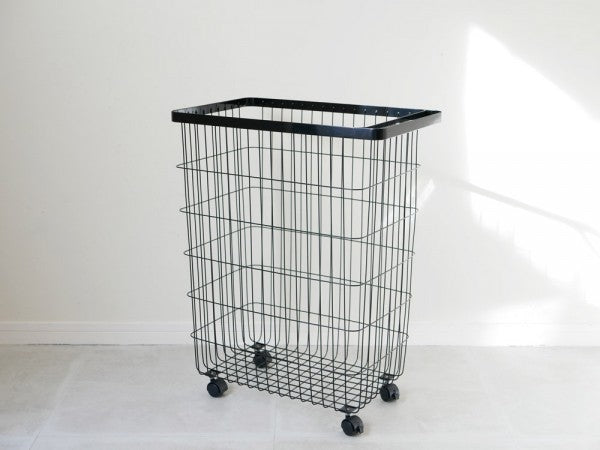 【tower/タワー】ランドリーバスケット キャスター付き