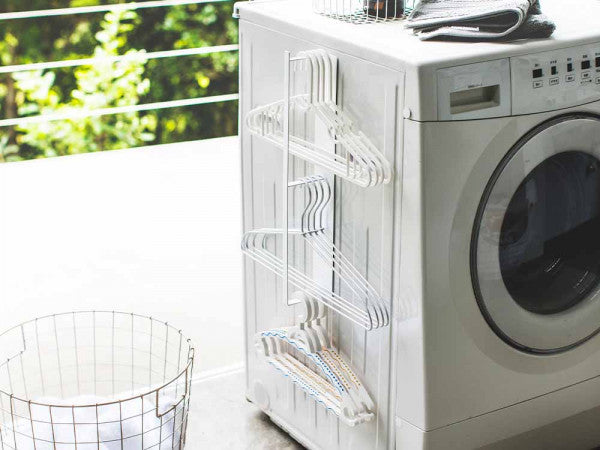 【tower/タワー】マグネット洗濯ハンガー収納ラック