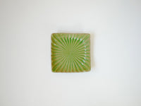 角小皿 / ゆずりは