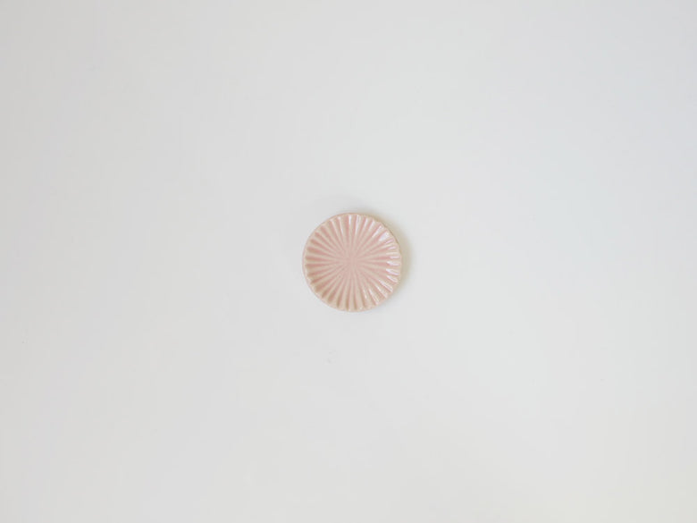 【俊峰陶苑】花あかり 丸箸置