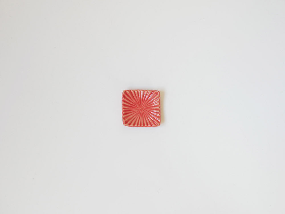 【俊峰陶苑】花あかり 角箸置