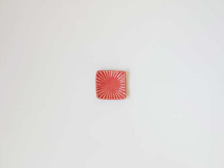 【俊峰陶苑】花あかり 角箸置