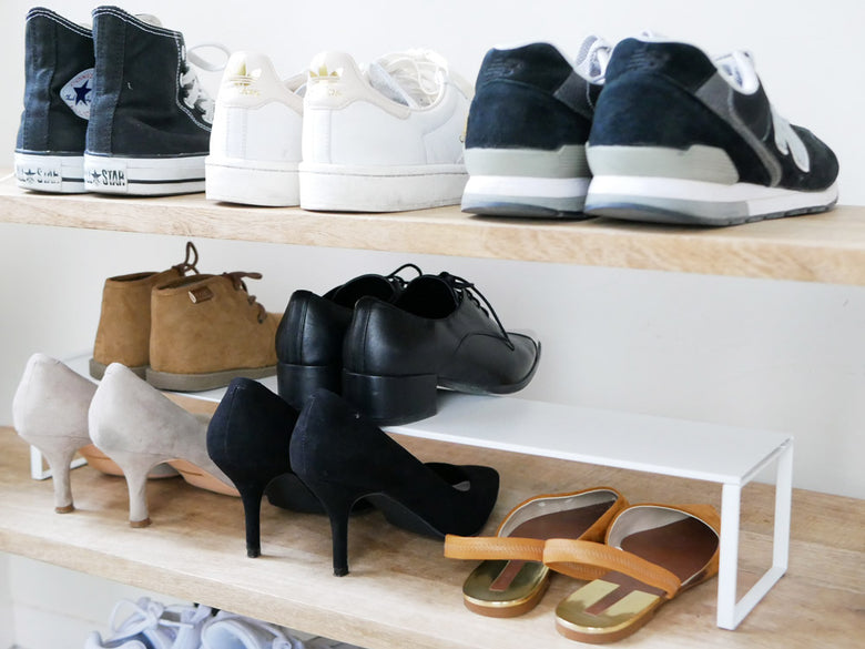 【frame】下駄箱中 伸縮シューズラック