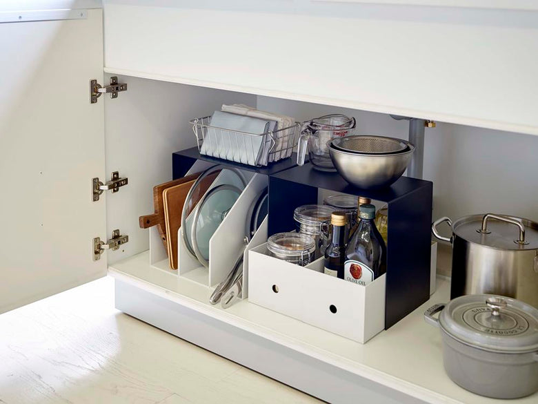 【tower/タワー】収納ボックス上ラック 2個組