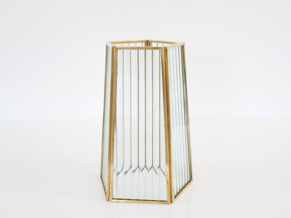 【POSH LIVING/ポッシュリビング】フレームフラワーベース 〔ウェーブ〕