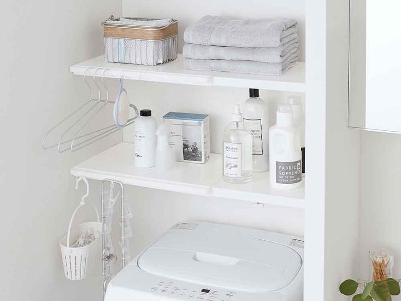 【tower/タワー】伸縮 つっぱり棒用棚板