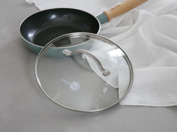 【GREENPAN/グリーンパン】メイフラワー フライパン/ステンレスガラス蓋