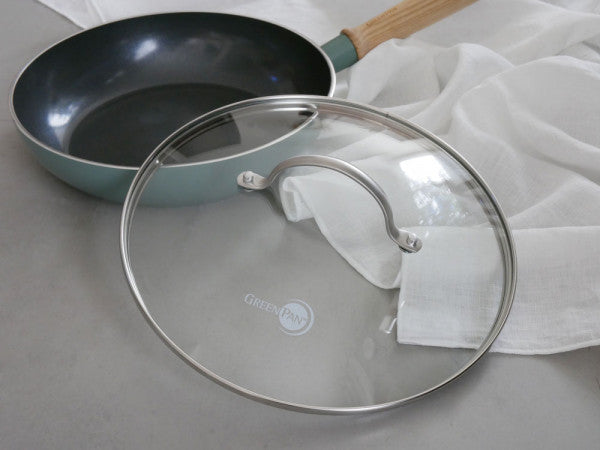 【GREENPAN/グリーンパン】メイフラワー フライパン/ステンレスガラス蓋