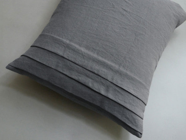 【Magic Linen】プリーツ リネン ピローケース 【受注生産品】
