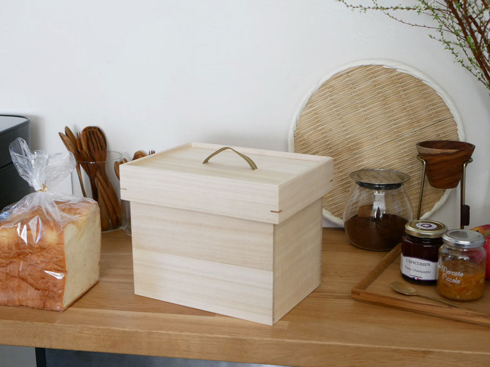 【増田桐箱店】食パン 保存 桐箱【受注生産品】