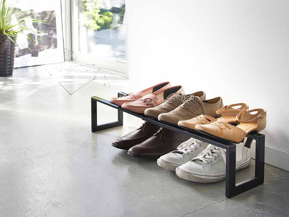 【LINE】伸縮シューズラック 1段