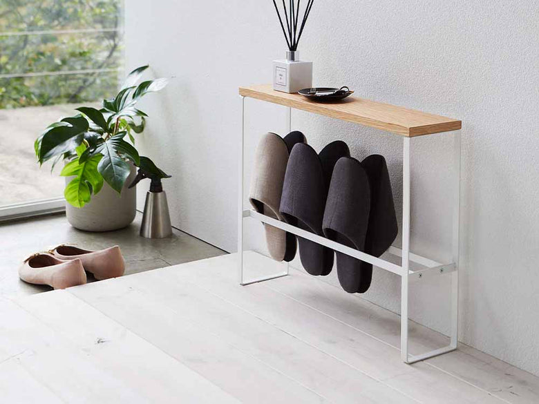 【tower/タワー】天板付きスリッパラック