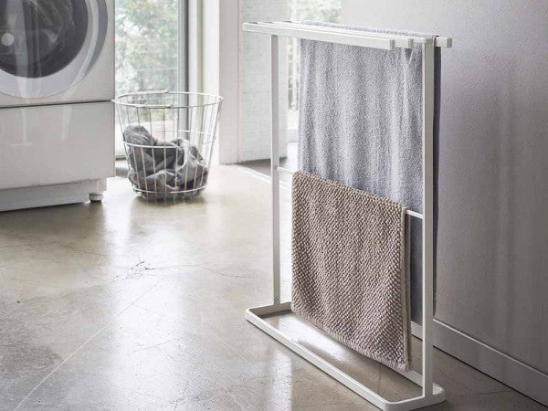 【tower/タワー】横から掛けられるバスタオルハンガー スリム