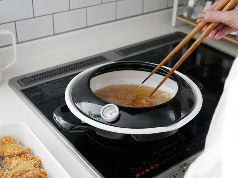 【富士ホーロー】天ぷら鍋