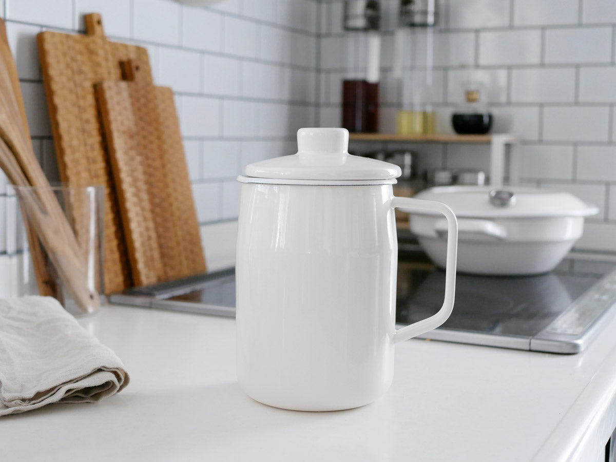 【富士ホーロー】オイルポット ・カートリッジ