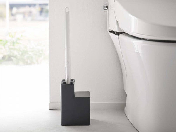 【tower/タワー】替えブラシ収納付き流せるトイレブラシスタンド
