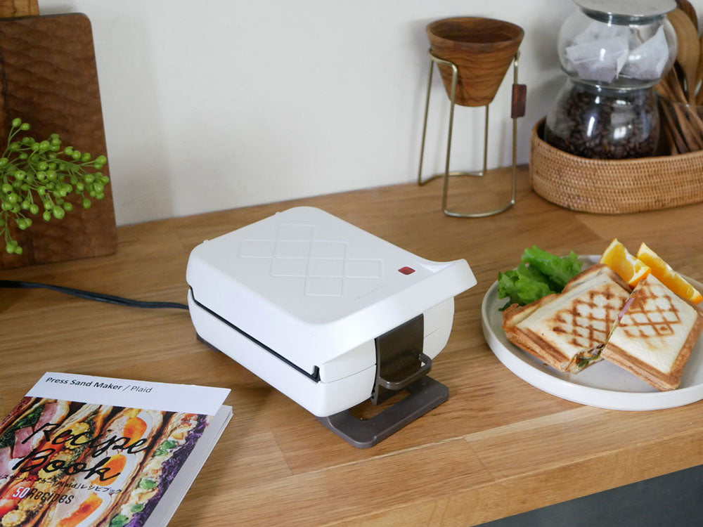 【recolte】プレスサンドメーカー プラッド