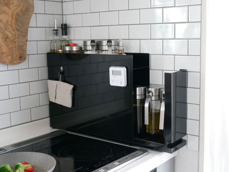 【tower/タワー】隠せる調味料ラック