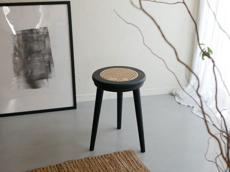 【Sunflower Rattan/サンフラワーラタン】ラタンスツール