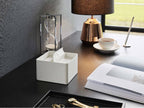 【tower/タワー】蓋付きハーフティッシュケース
