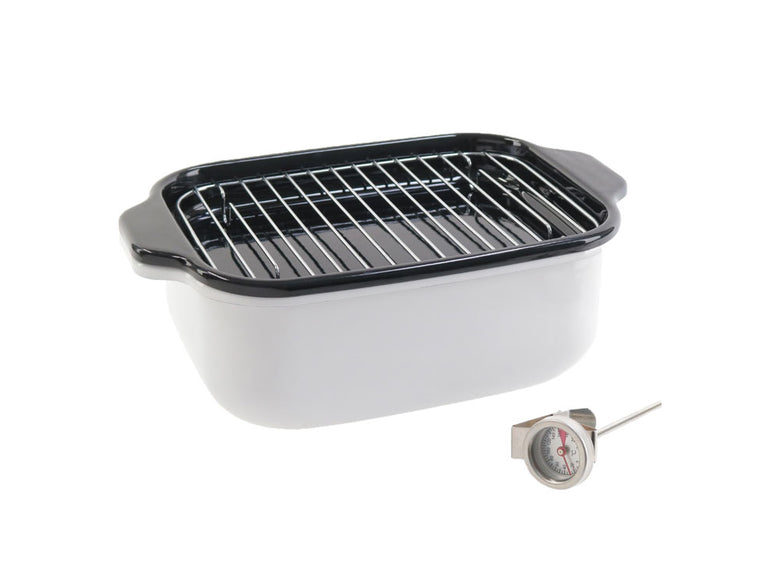 【富士ホーロー】角型天ぷら鍋