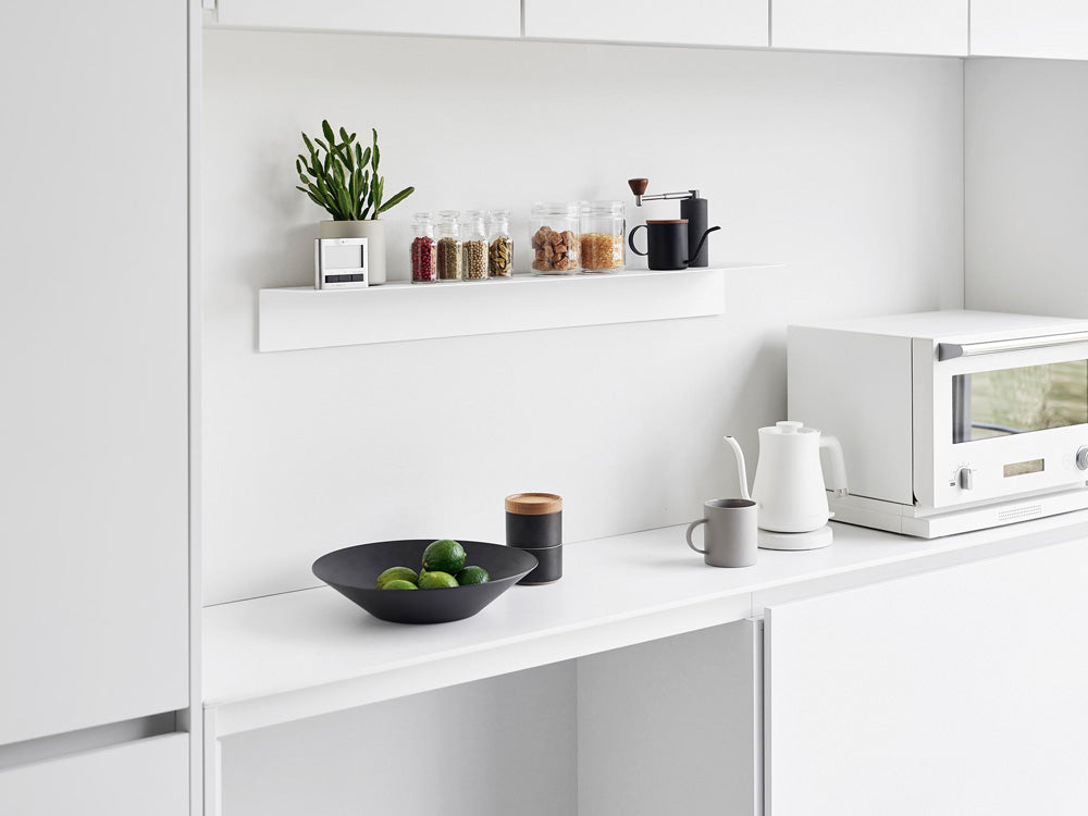 【tower/タワー】石膏ボード壁対応 マグネットが付くウォールラック