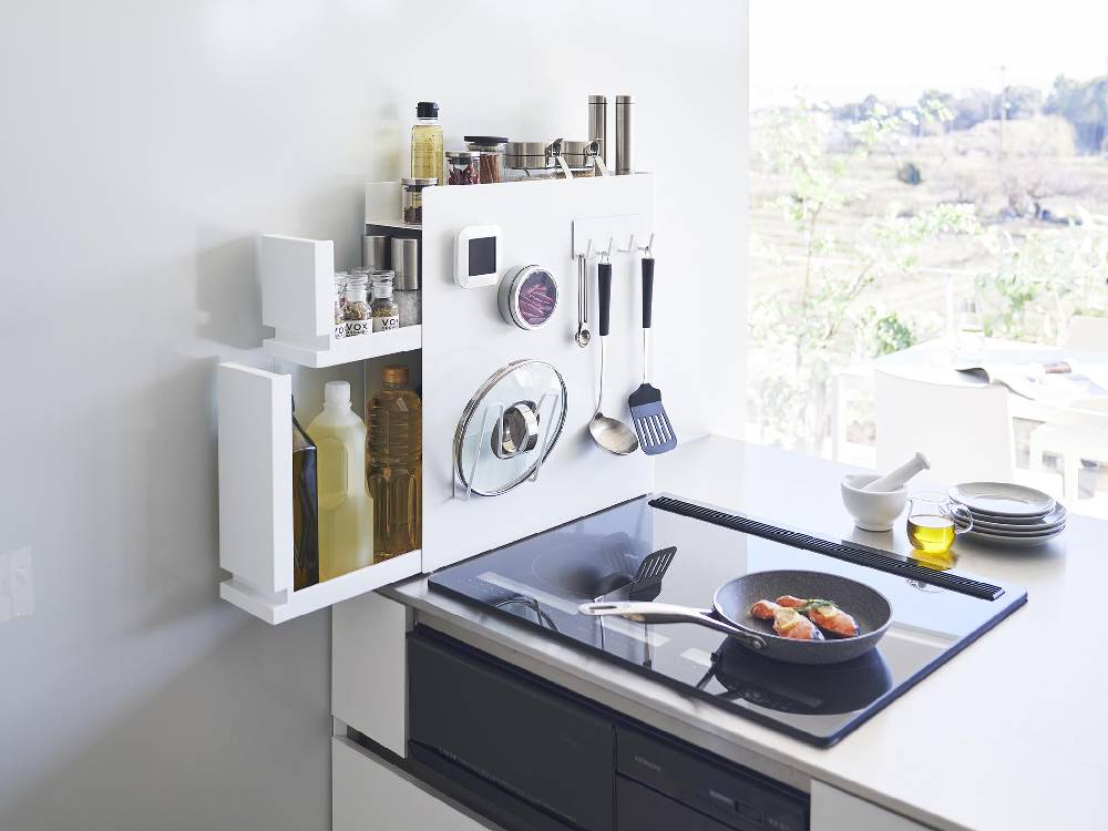 【tower/タワー】隠せる調味料ラック 2段