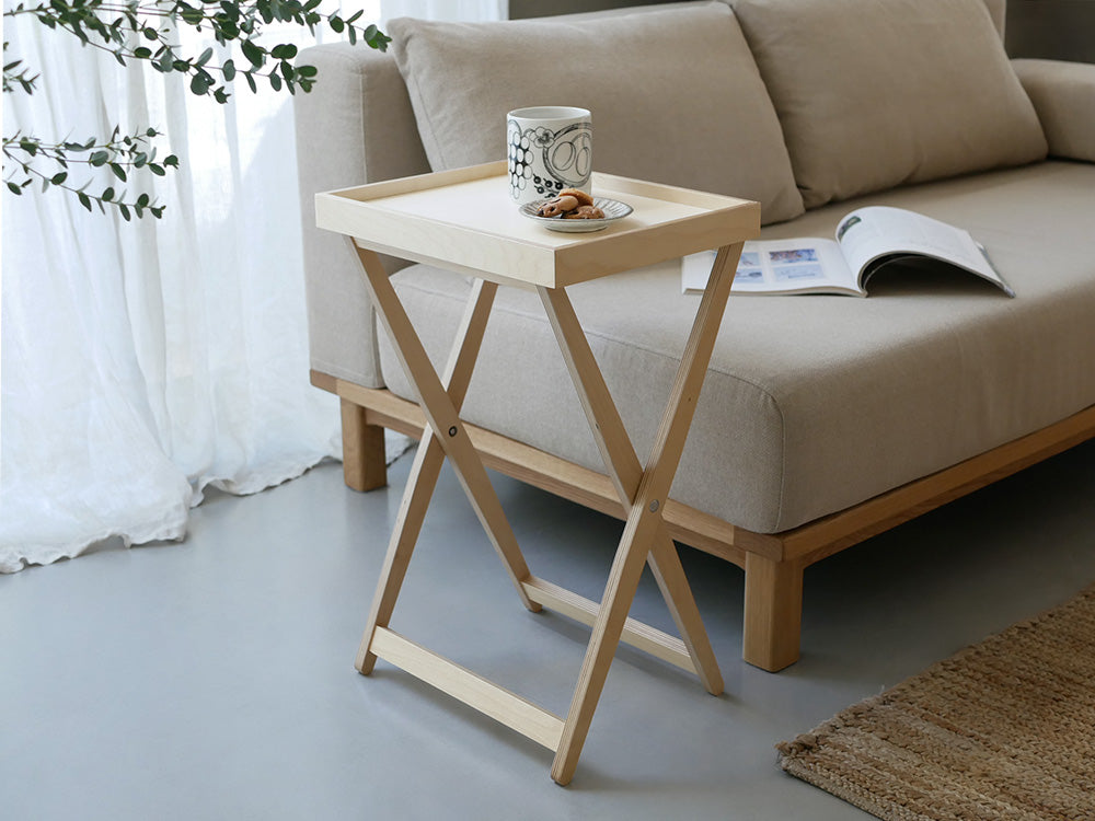 【タカハシ産業】たためるサイドテーブル