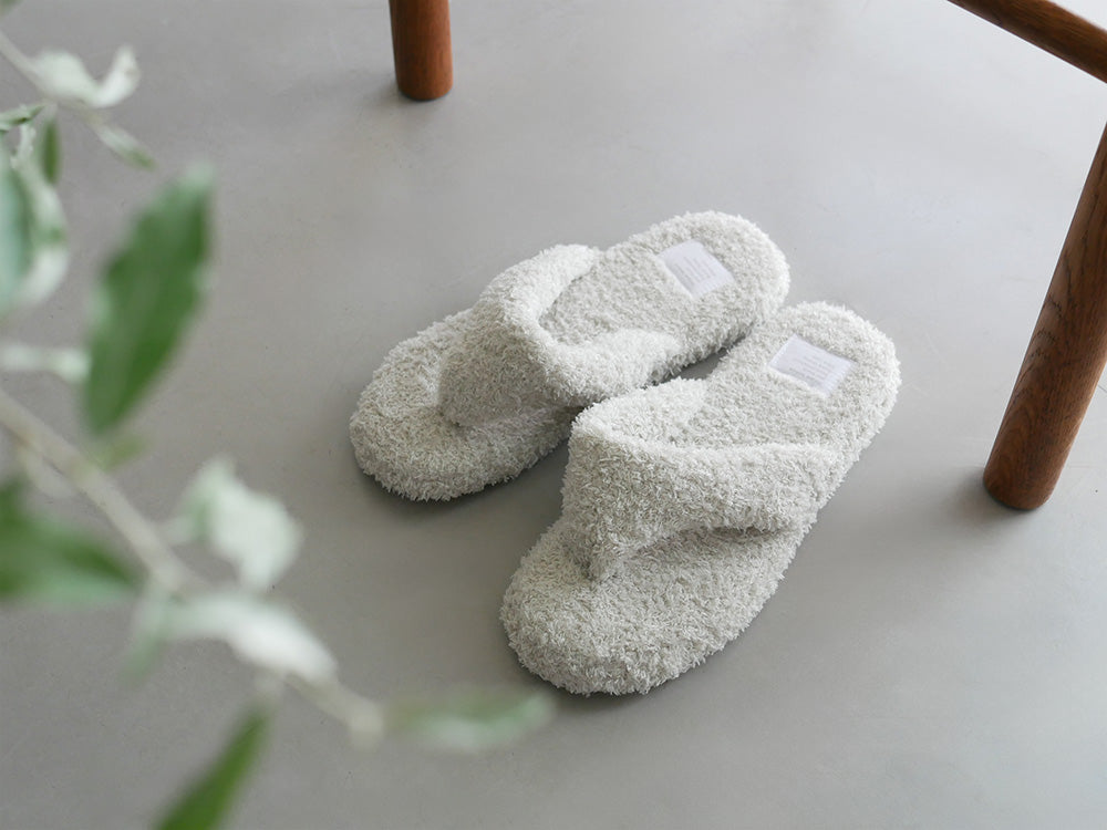 【sarasa design/サラサデザイン】洗える抗菌消臭パイルスリッパ