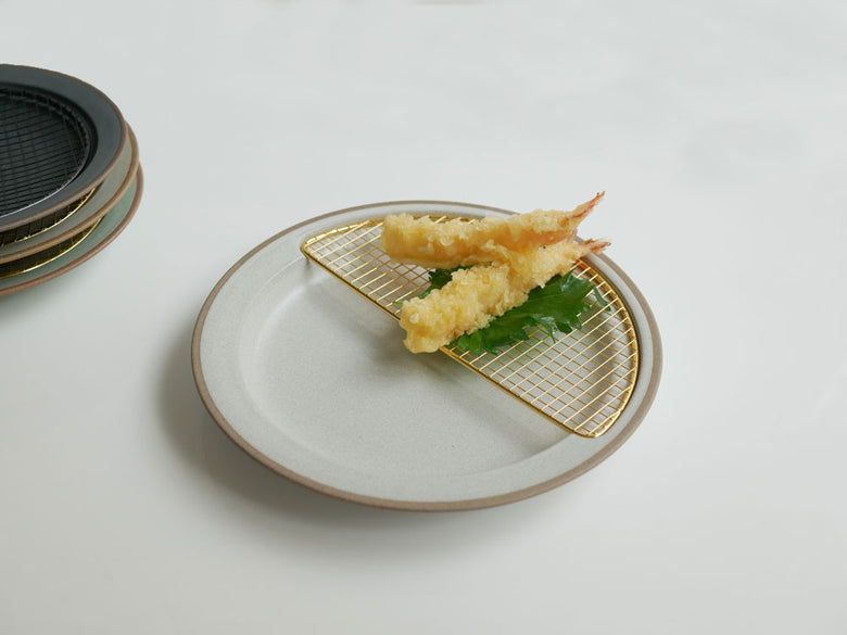 【KIKIME/キキメ】揚げたてをキープする網付きプレート　amime