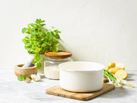 ソースパン / 20cm / クリームホワイト