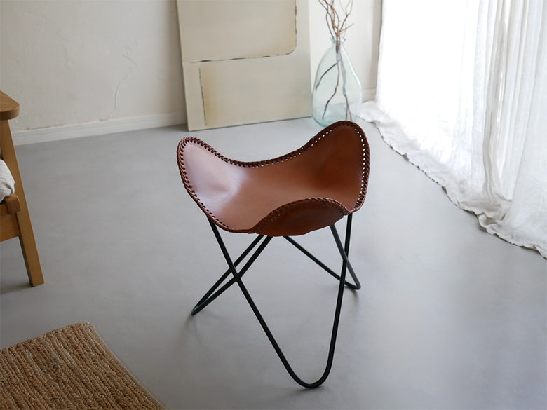 【WRAPS/ラップス】アイアンレザースツール