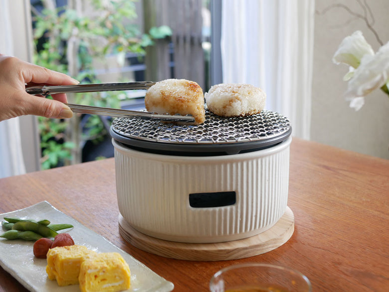 【SALIU / サリュー】美濃焼の炭焼き水コンロ