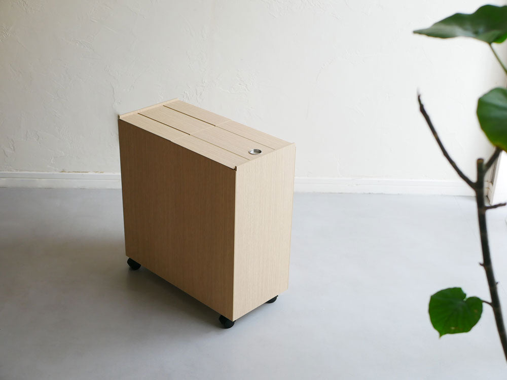 【TATSU-CRAFT/タツクラフト】キッチンに調和する木製ごみ箱　バスクキッチンペール