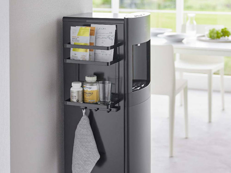 【tower/タワー】ウォーターサーバー横マグネットラック 2段