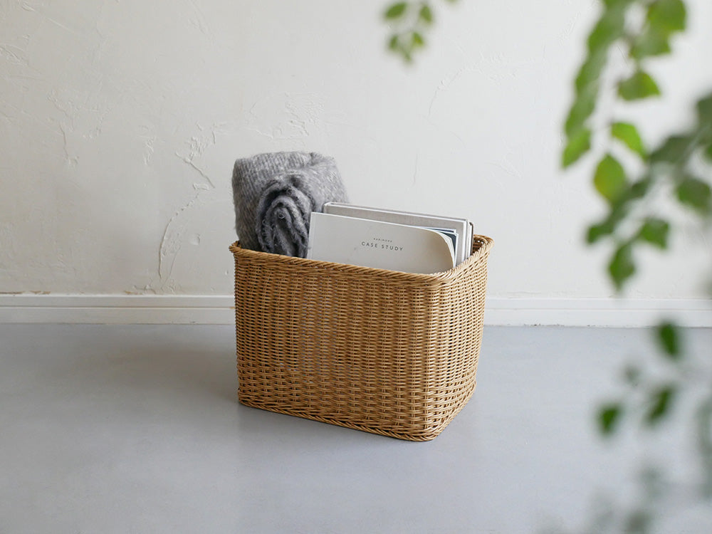 【Creer/クレエ】ユティル 洗えるナイールバスケット