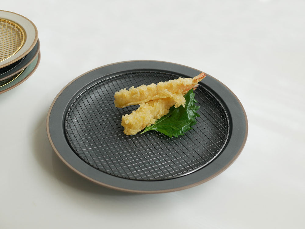 【KIKIME/キキメ】揚げたてをキープする網付きプレート　amime