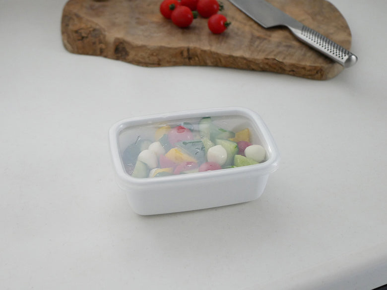 【野田琺瑯/ノダホーロー】WhiteSeries 毎日の調理に頼もしいホーロー保存容器 シール蓋付