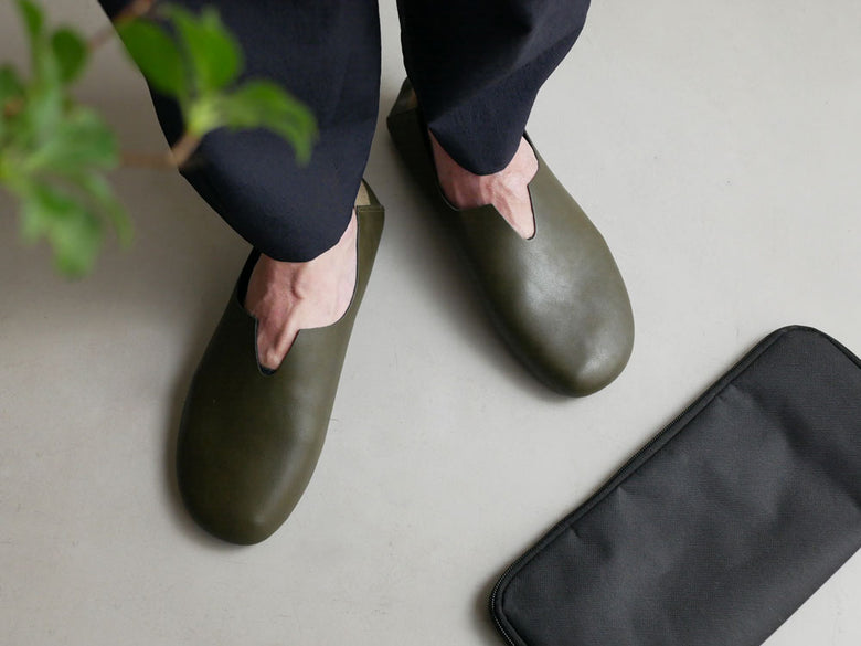 【Les Plier Noie Lutz/レプリエノイエルッツ】携帯スリッポンL