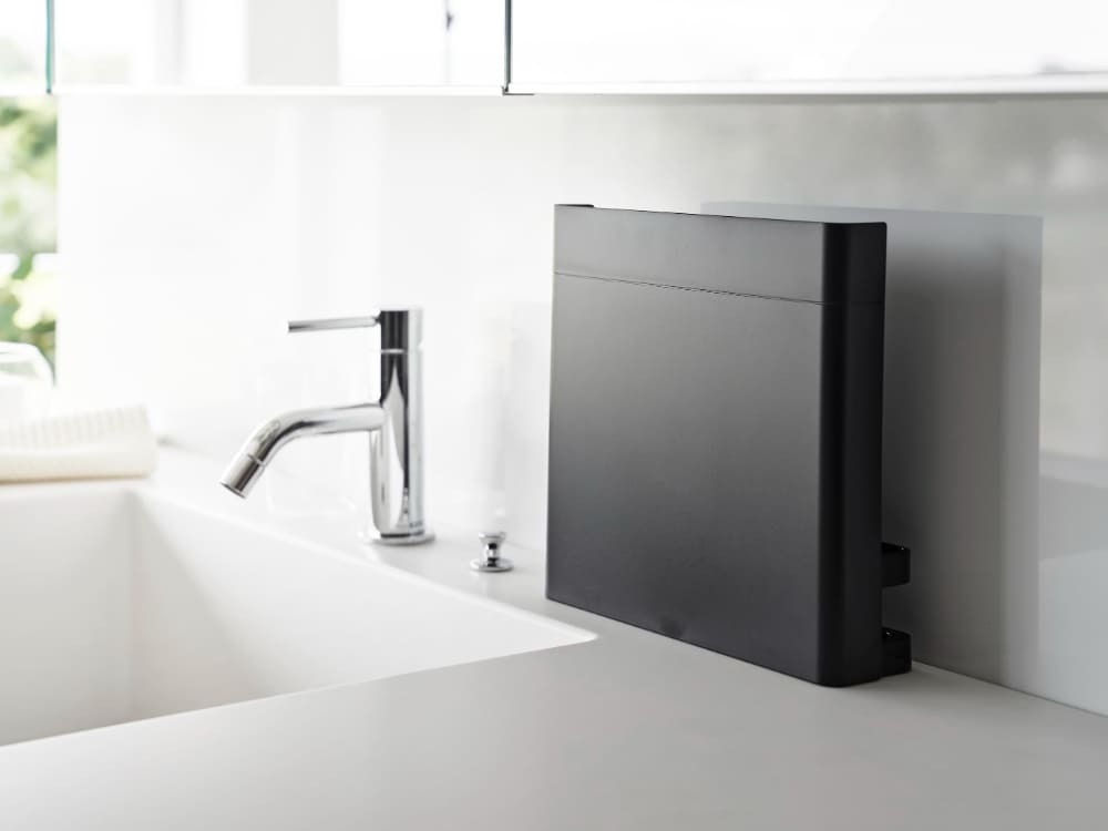 【tower / タワー】目隠し歯ブラシ＆チューブスタンド