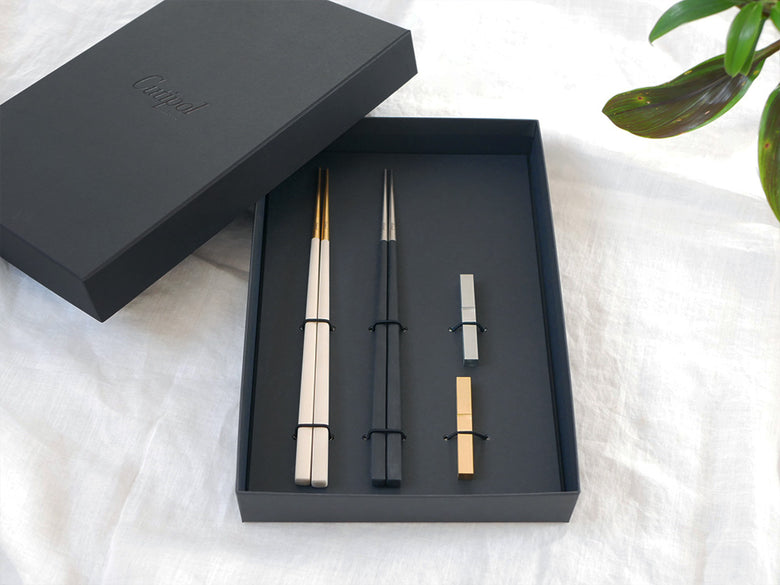 【Cutipol/クチポール】KUBE チョップスティック＆レスト