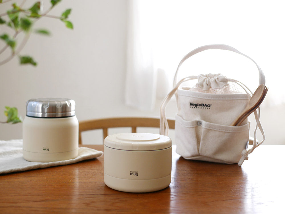 【thermo mug/サーモマグ】ミニタンク/フードコンテナ/VegieBAGコラボランチバッグ