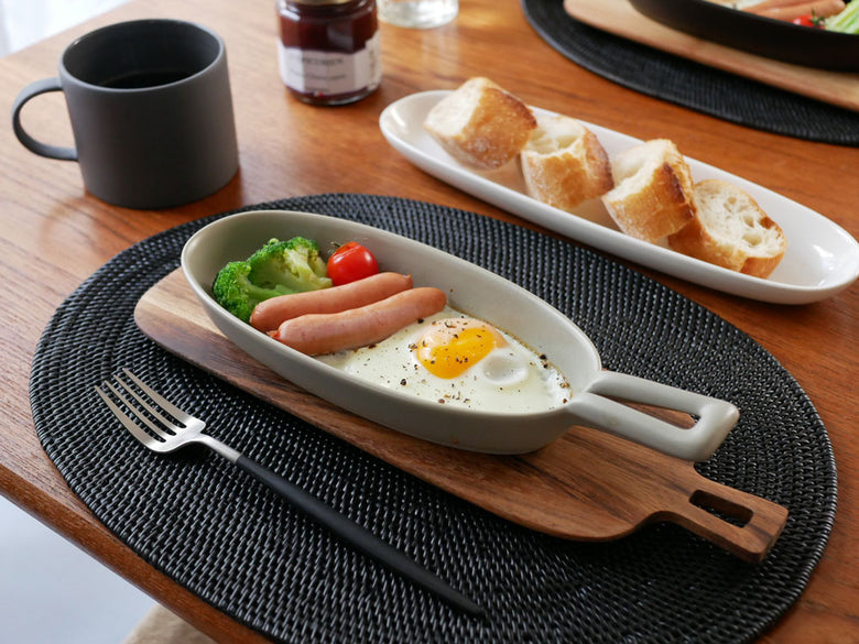 【IBUKICRAFT/イブキクラフト】魚焼きグリルからそのまま食卓に出せるグリルプレート