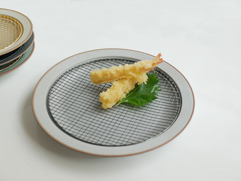 【KIKIME/キキメ】揚げたてをキープする網付きプレート　amime