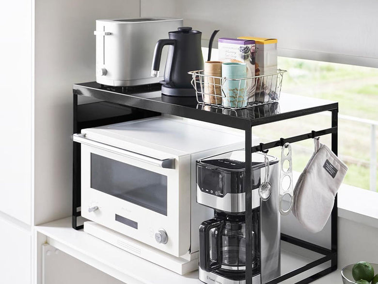 【tower / タワー】スチールパネル付きレンジラック