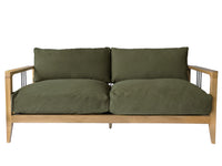 2.5シートソファ / カーキ