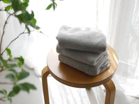 フェイスタオル 3枚組  グレー